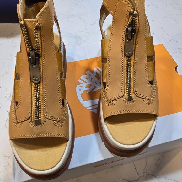 TIMBERLAND WOMEN'S EVERLEIGH GLADIATOR SANDALS TB0A634M754 Size 7 NEW - Picture 3 of 16